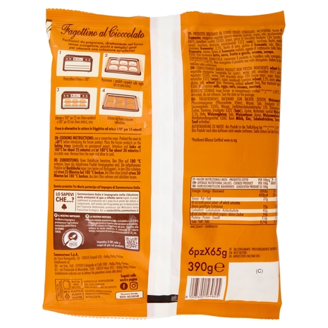 Tre Marie Fagottino al Cioccolato 6 x 65 g