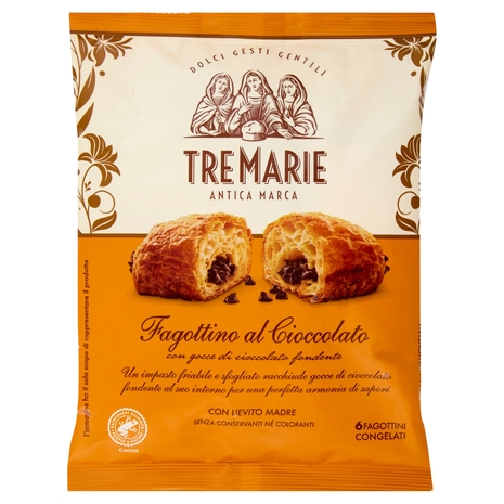 Tre Marie Fagottino al Cioccolato 6 x 65 g