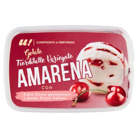 Gelato Variegato all'Amarena, 500 g