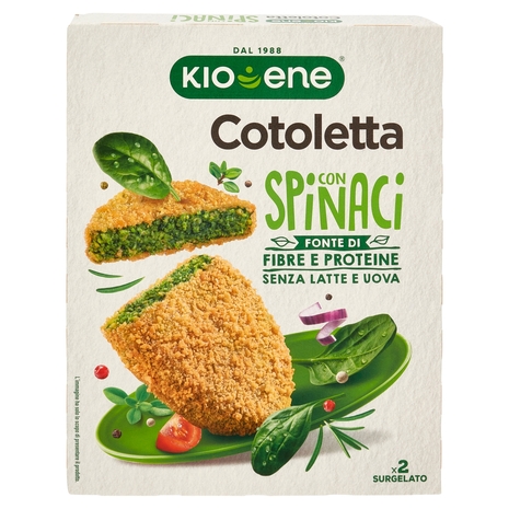 Kioene Cotoletta con Spinaci Surgelato 160 g
