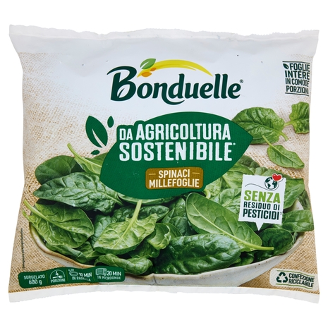 Bonduelle Spinaci Millefoglie Surgelato 600 g