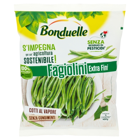 Bonduelle Fagiolini Extra Fini Surgelato 450 g