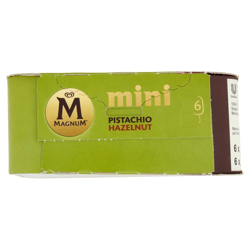 Magnum mini Pistacchio Hazelnut 6 Gelati 256,5 g