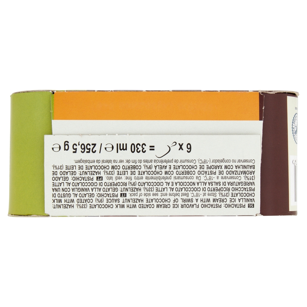 Magnum mini Pistacchio Hazelnut 6 Gelati 256,5 g