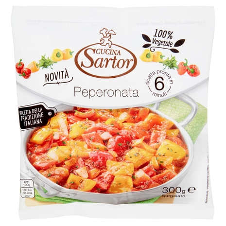 Cucina Sartor Peperonata Surgelato 300 g