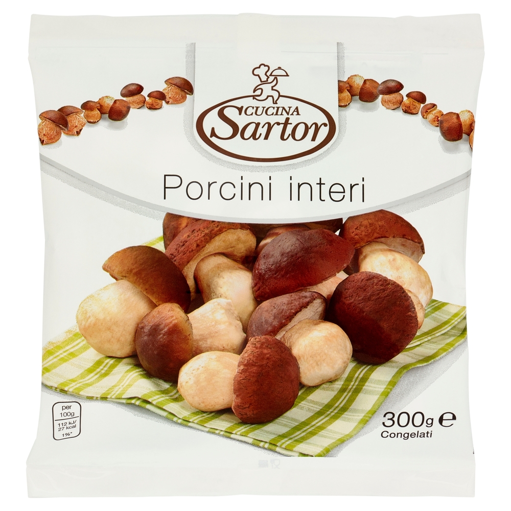Cucina Sartor Porcini interi Congelati 300 g