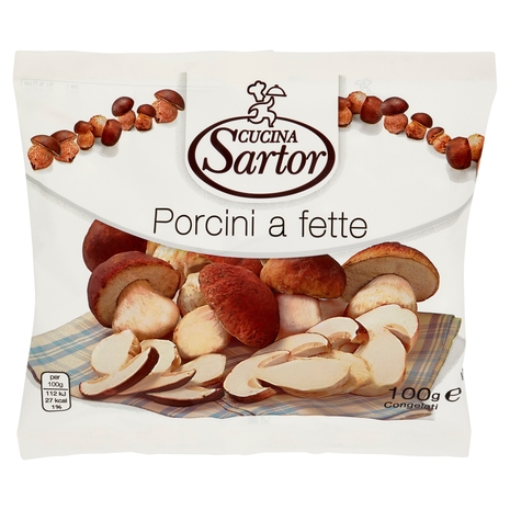Cucina Sartor Porcini a fette Congelati 100 g
