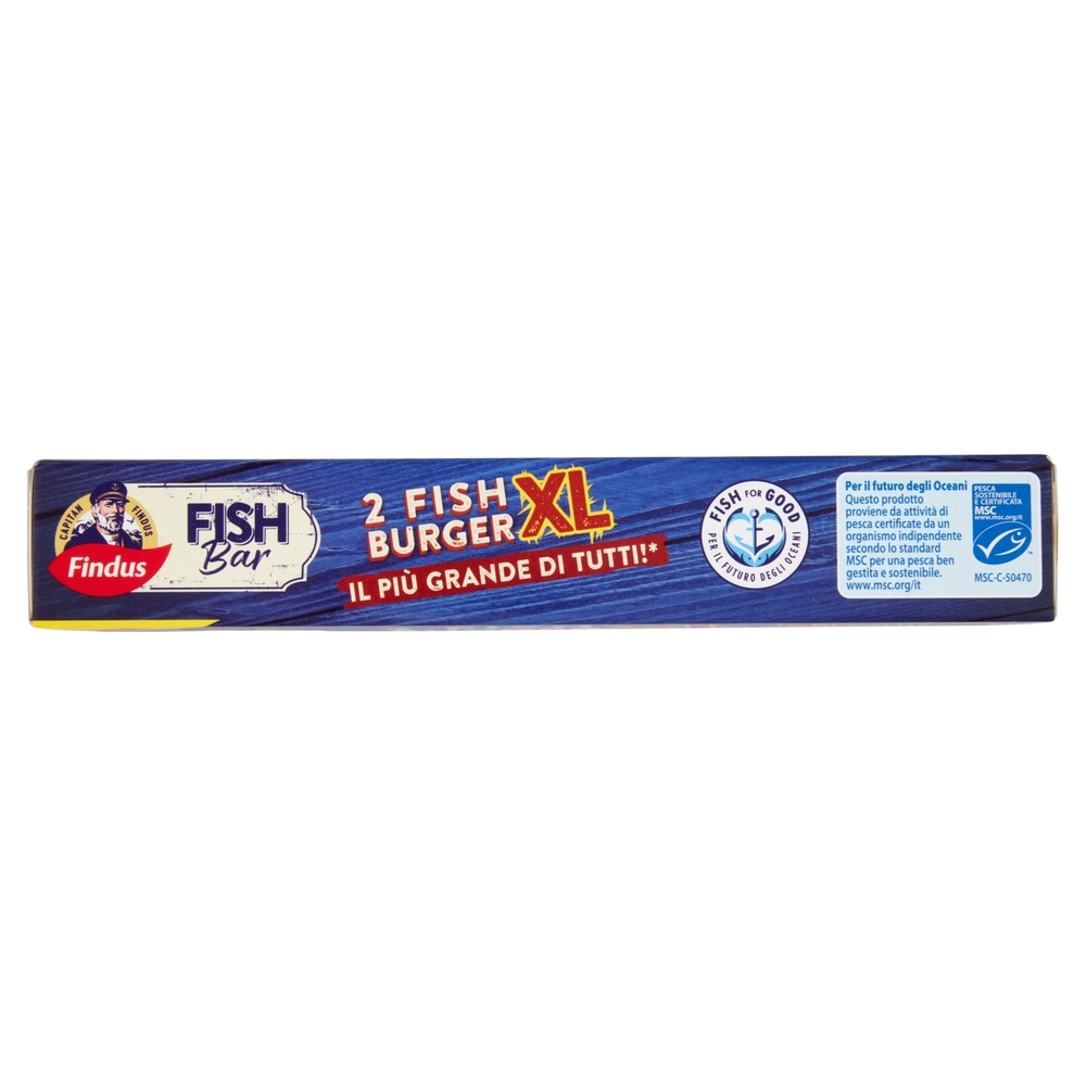 Capitan Findus Fish Bar 2 Fish Burger XL 270 g
