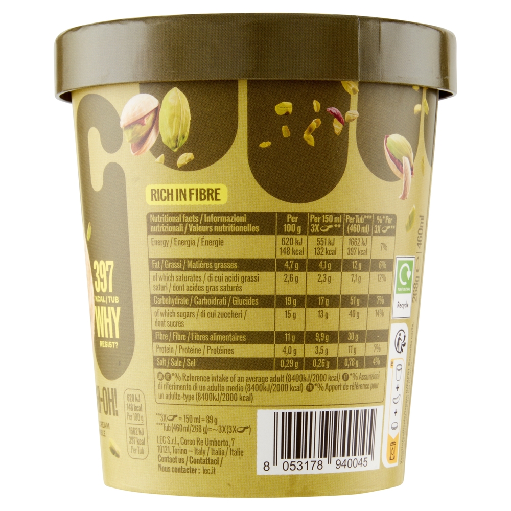 Lec Swirly Pistachi-Oh! 268 g