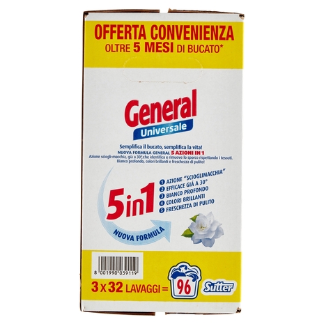 General Universale Nuova Formula 5in1 3 x 1,44 l