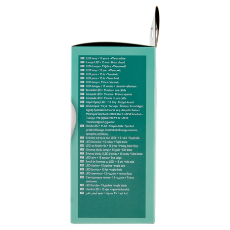 Philips Led sfera vetro 100W E27 2700K 3 pz