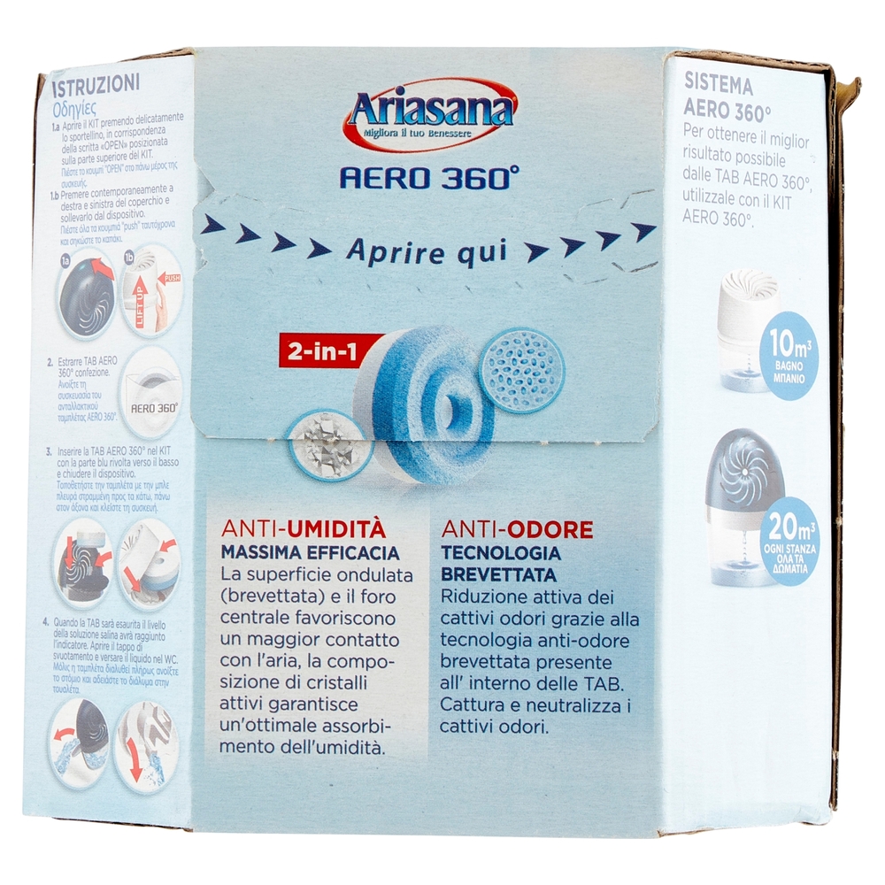 ARIASANA Aero Tab Inodore bipack 2 x 450 g