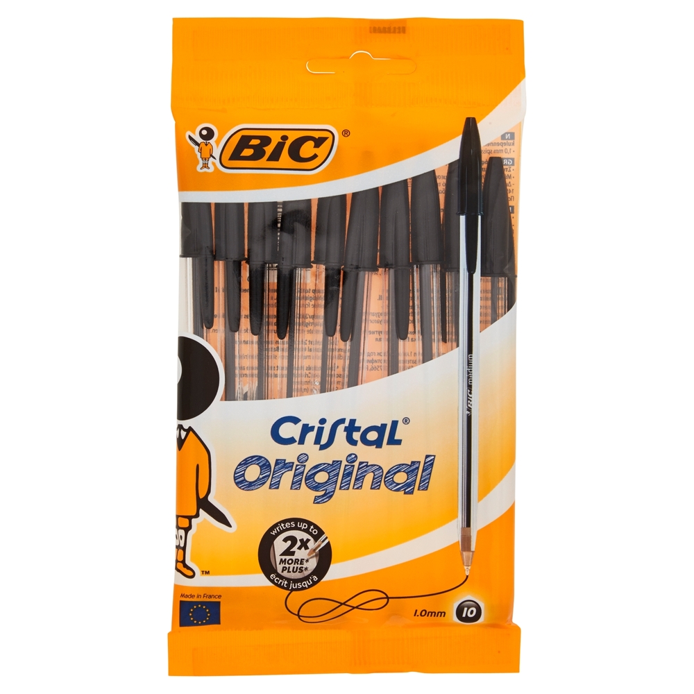 Bic Cristal Original 1.0 mm nere 10 pz
