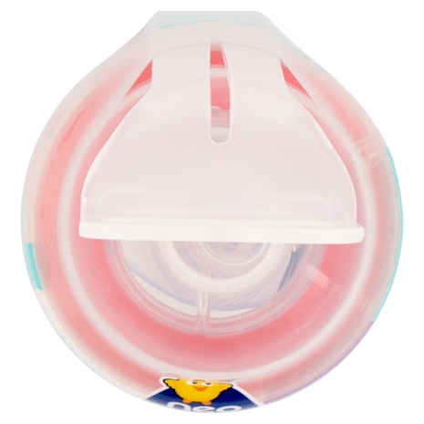 neo Baby Biberon Plastica Collo Largo 150 ml 0m+ Dino Rosa