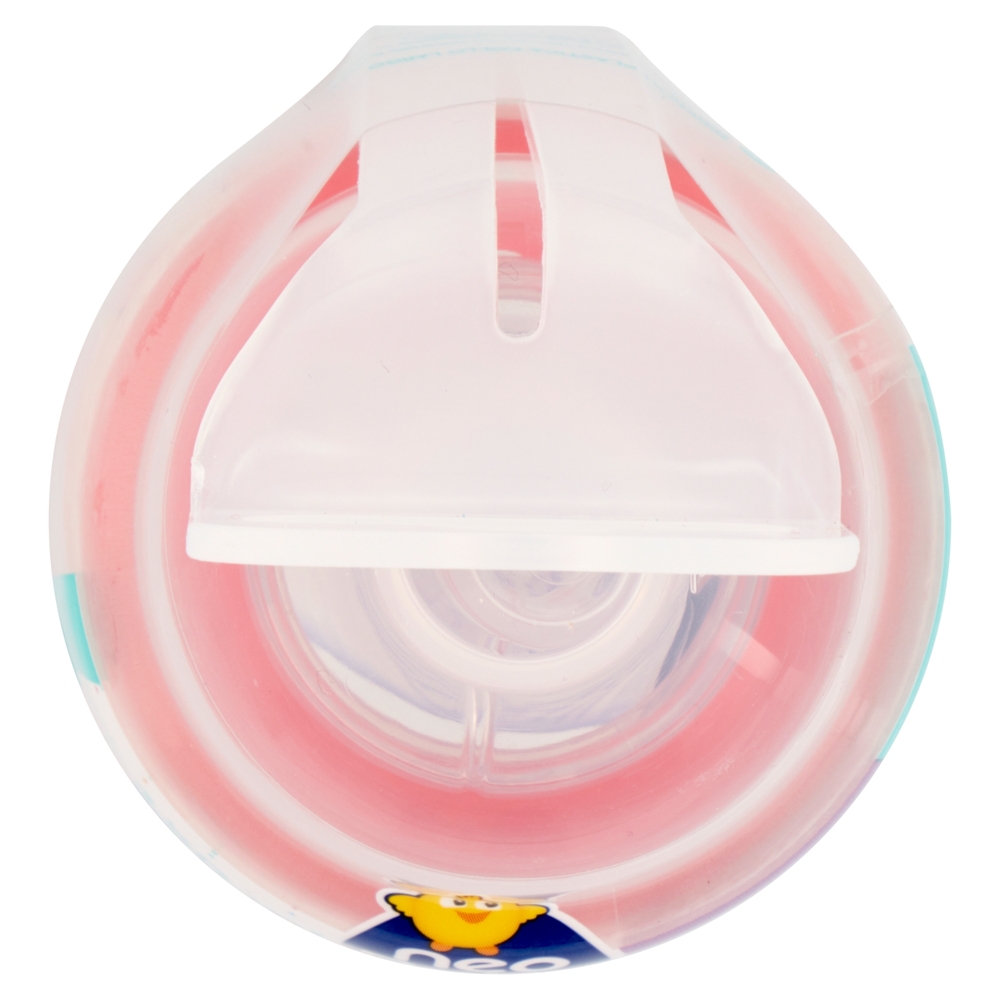 neo Baby Biberon Plastica Collo Largo 150 ml 0m+ Dino Rosa