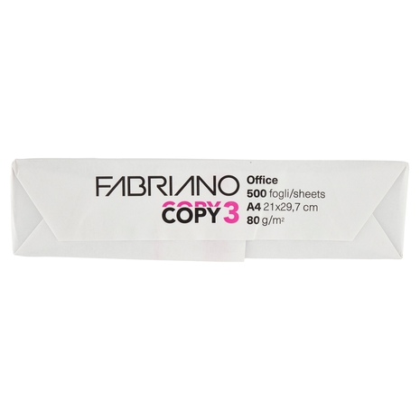 Fabriano Copy 3 Office A4 80 g/m² 500 Fogli