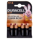 Duracell Plus AA 4  Stilo / Mignon Alcalina 1.5V MN1500 4 pz
