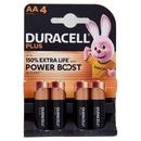 Duracell Plus AA 4  Stilo / Mignon Alcalina 1.5V MN1500 4 pz