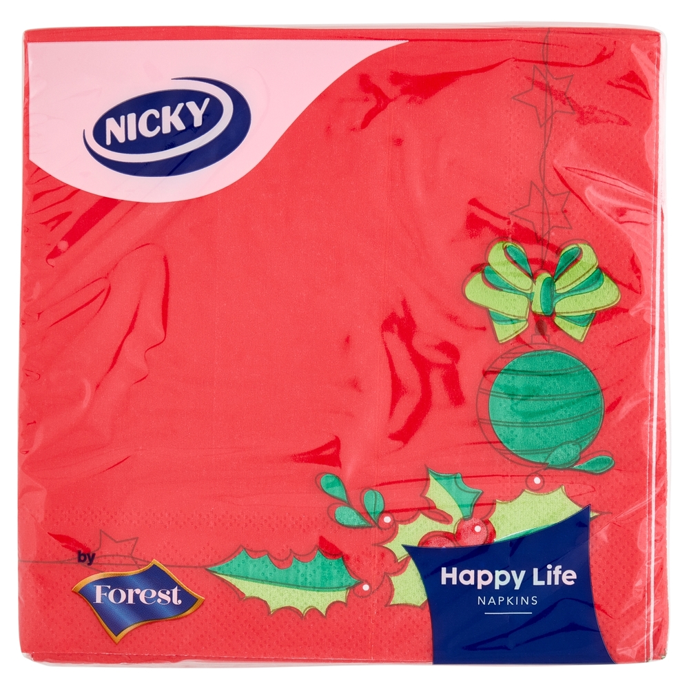 Nicky Tovaglioli Happy Life Christmas 33X33 cm 3 Veli 20 Pz