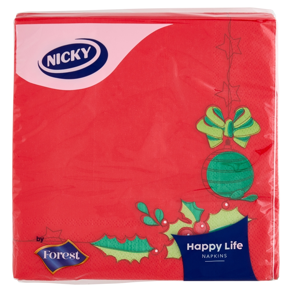 Nicky Tovaglioli Happy Life Christmas 33X33 cm 3 Veli 20 Pz