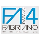 Fabriano Disegno 4 220 g/m² 24x33 cm Liscio 20 Fogli