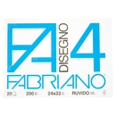 Fabriano Disegno FA/4 blocco 20 fogli 24x33 cm ruvido