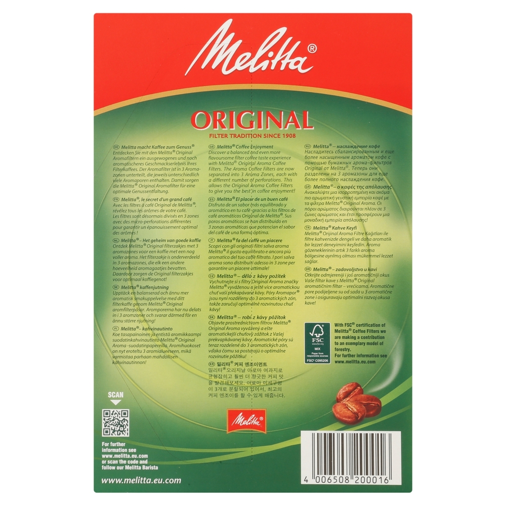 Melitta Original 1x4