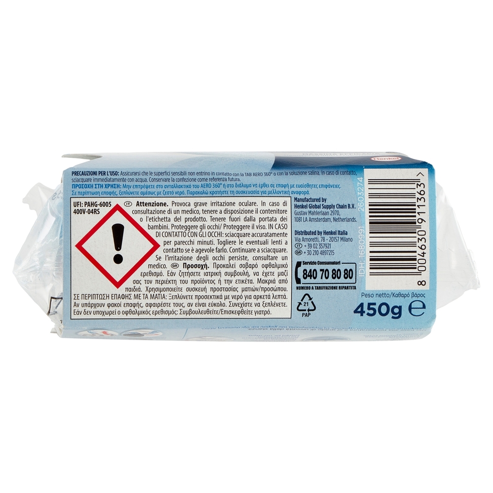 ARIASANA Aero 360 Tab Inodore 450 g