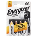 Energizer Alkaline Power AA 4 pz