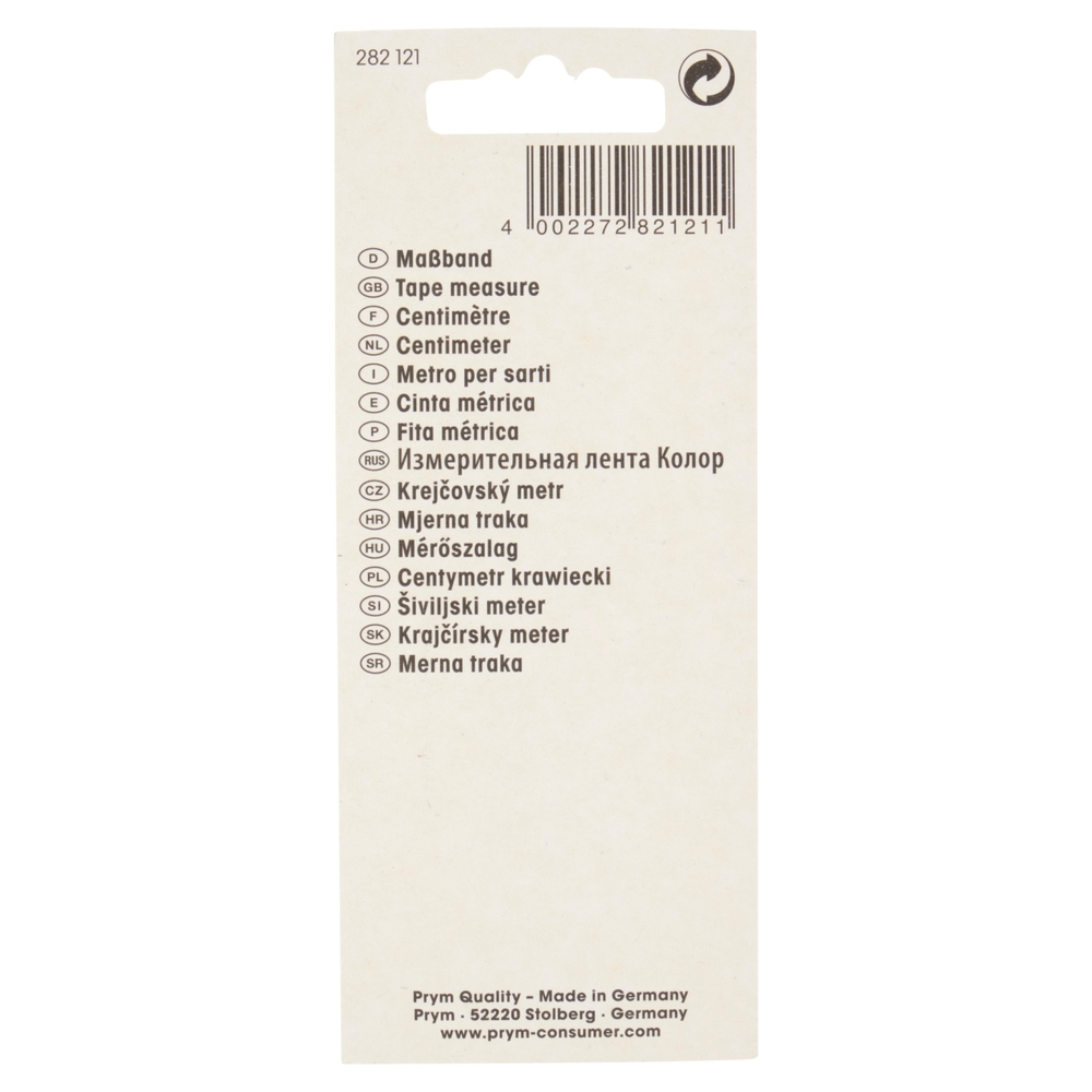 Prym Metro per sarti Color 150 cm