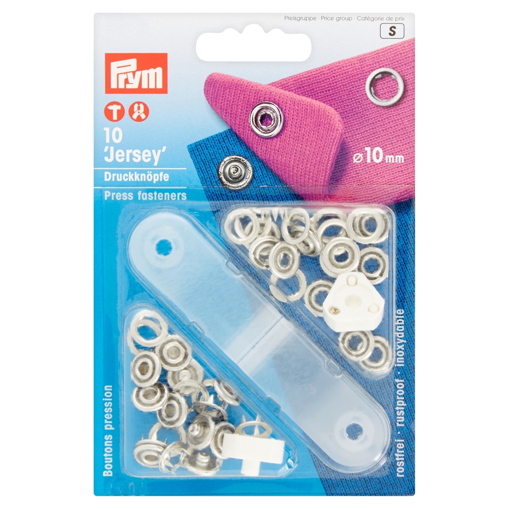 Prym 10 'Jersey' press fasteners Ø10 mm