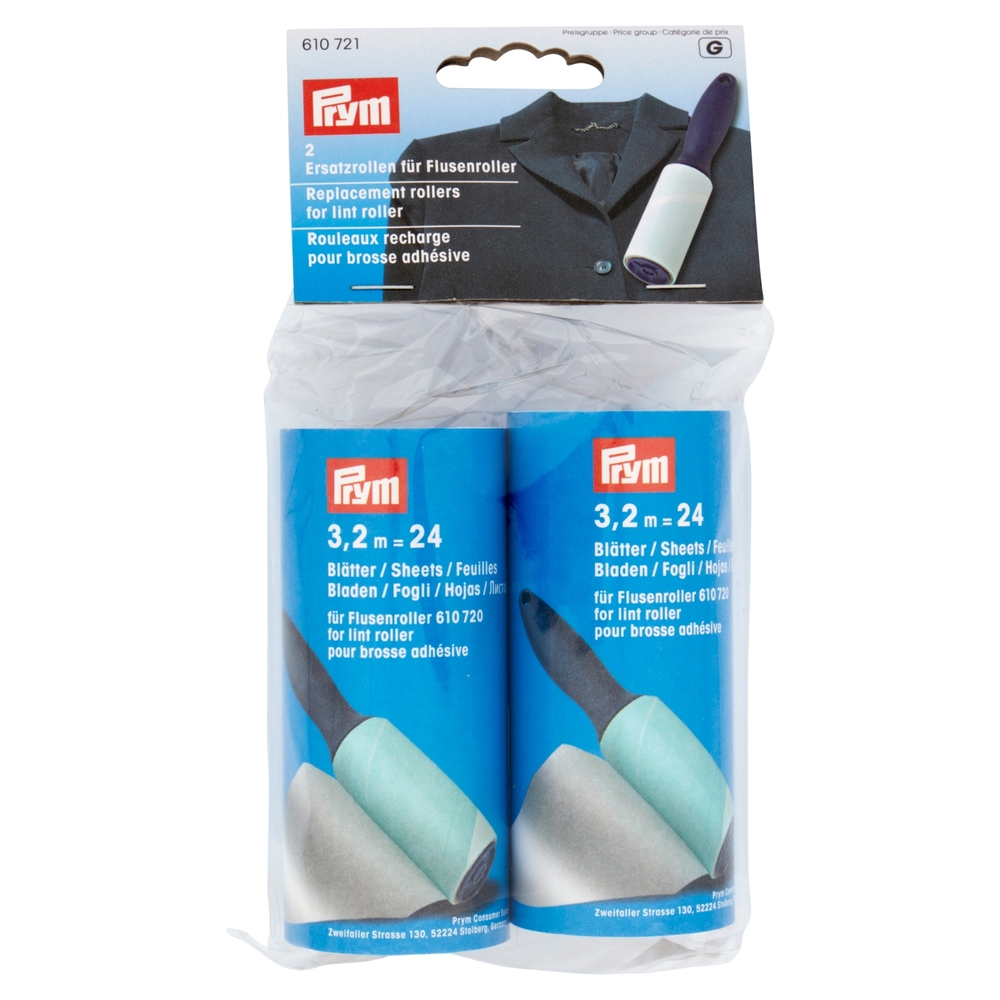 Prym Ricambi per spazzola adesiva 2 pz