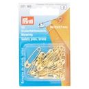 Prym 30 Safety pins, brass