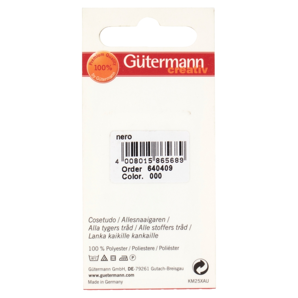 Gütermann creativ Cucitutto 250 m nero