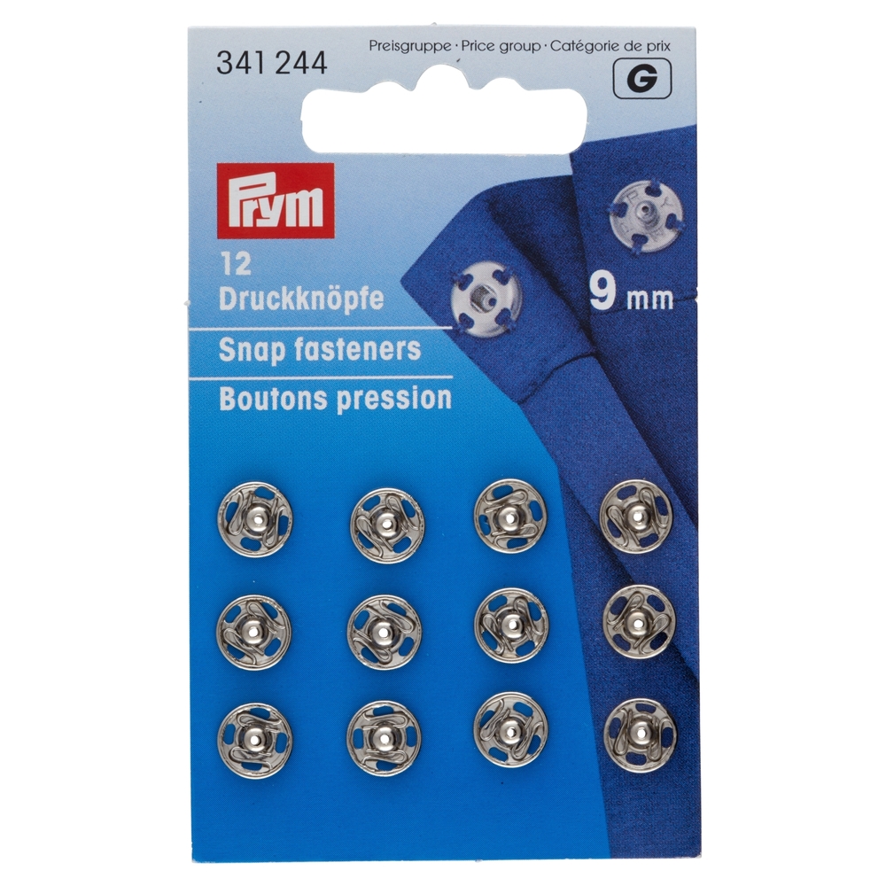 Prym 12 Bottoni automatici 9 mm