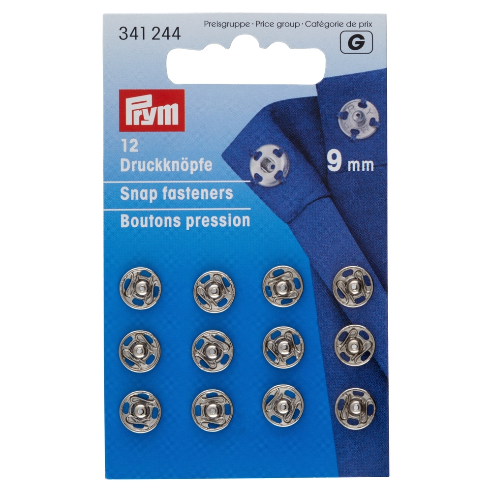 Prym 12 Bottoni automatici 9 mm