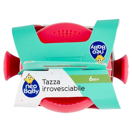 neo Baby Tazza irrovesciabile Rosa 6m+