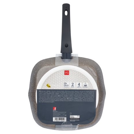 La Bistecchiera Antiaderente 28x28 cm Il Viaggiator Goloso