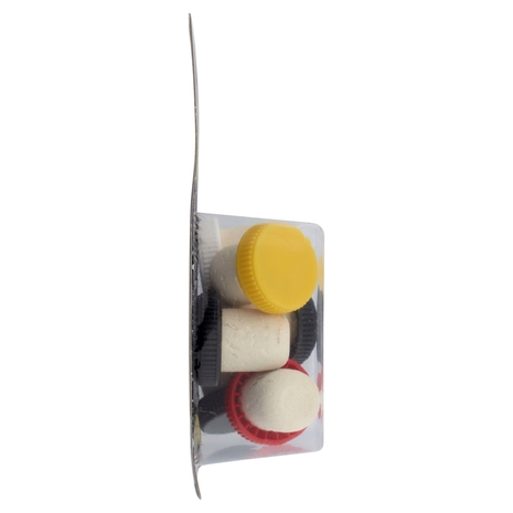 Cucino io Bevi & Conserva Tappo in Sughero e Plastica 6 pz