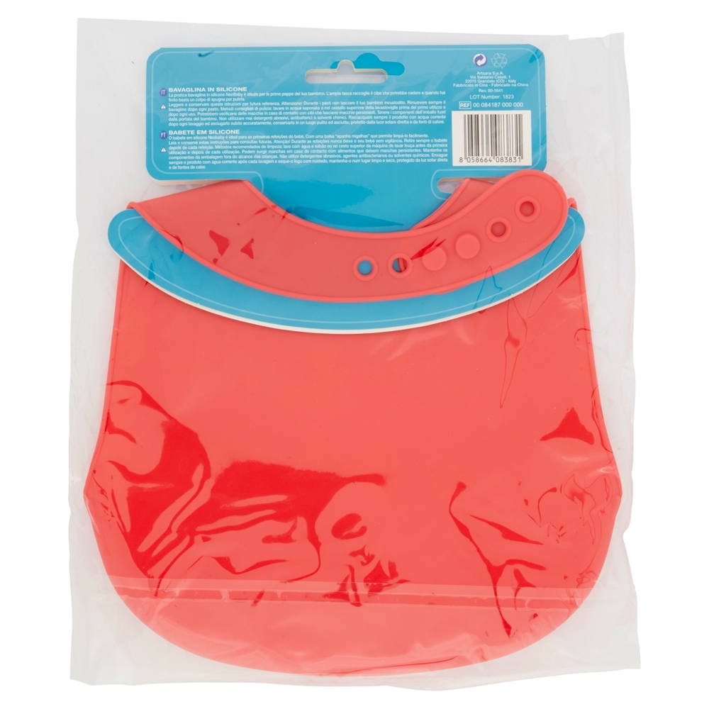 neo Baby Bavaglina in Silicone 6m+ 1 pz