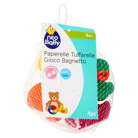 neo Baby Paperelle Tuffarelle Gioco Bagnetto 6m+