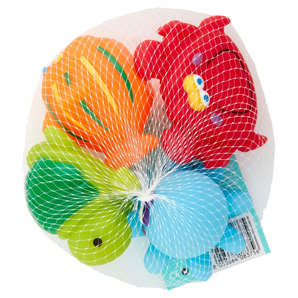 neo Baby Giochi Bagno Amici del Mare 6m+ 4 pz