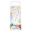Smart Party Candelina Numerale 7 1 pz