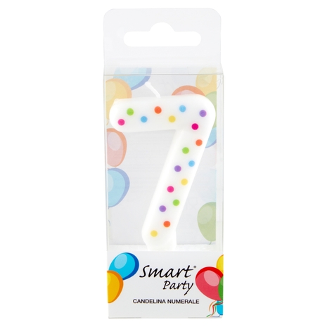 Smart Party Candelina Numerale 7 1 pz