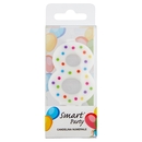 Smart Party Candelina Numerale 8 1 pz