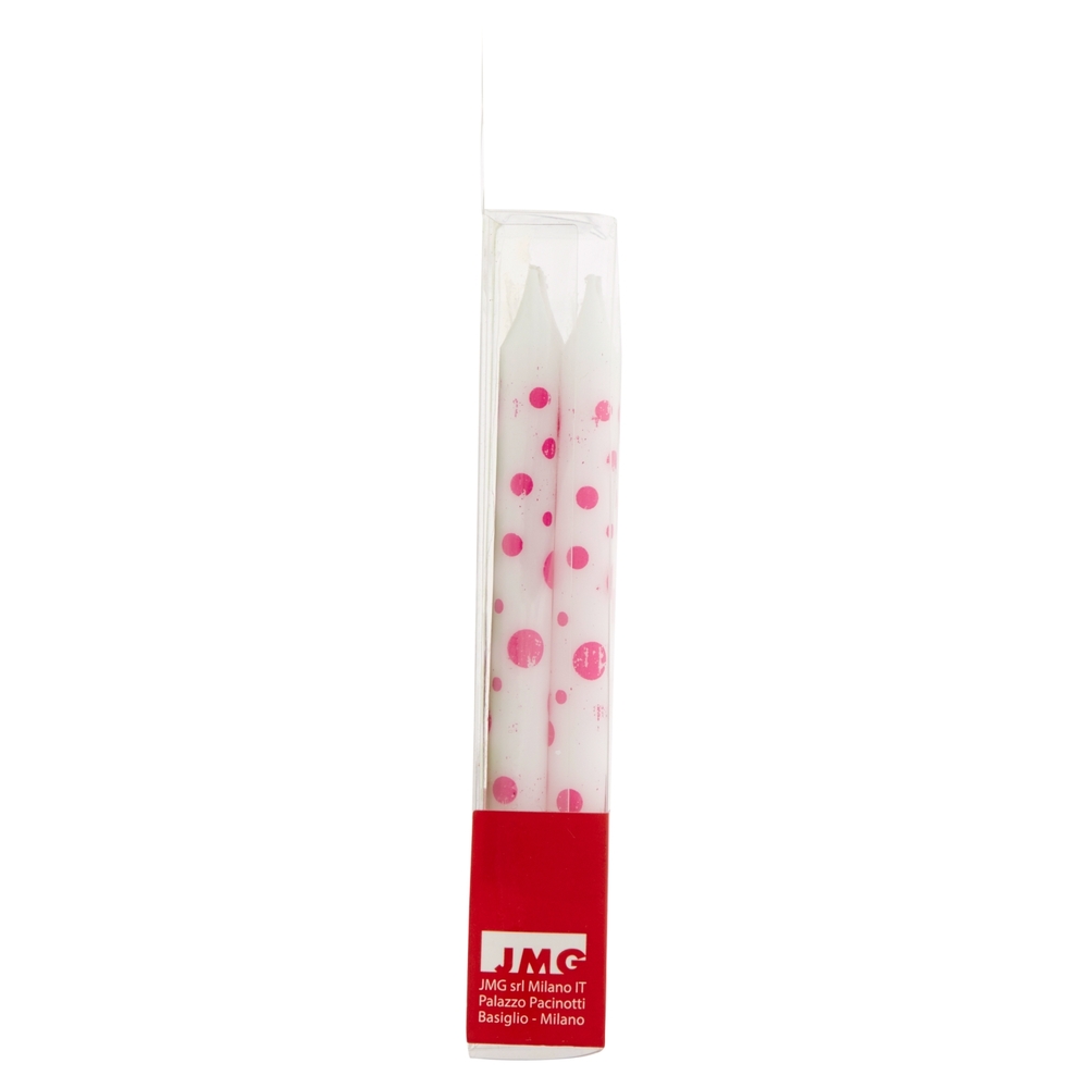 Smart Party Candele Riga/Pois Bambina 12 pz