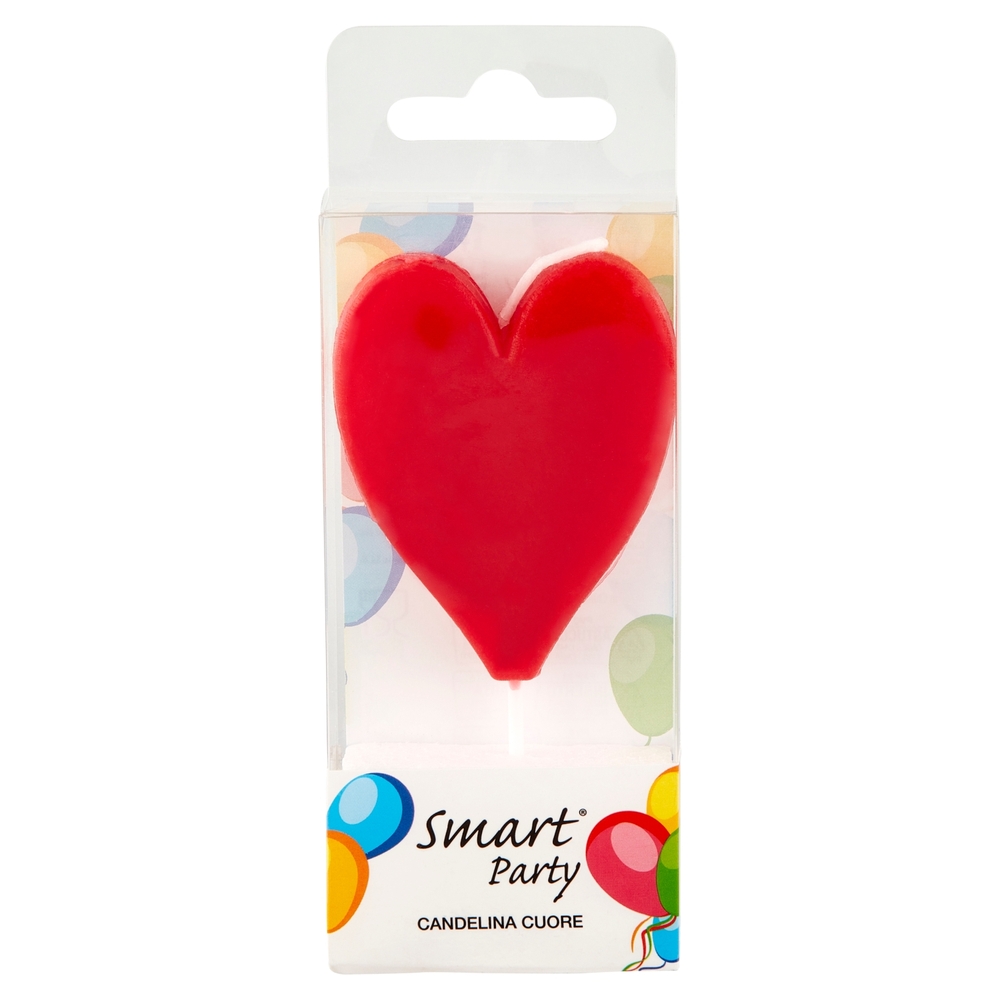 Smart Party Candelina Cuore 1 pz