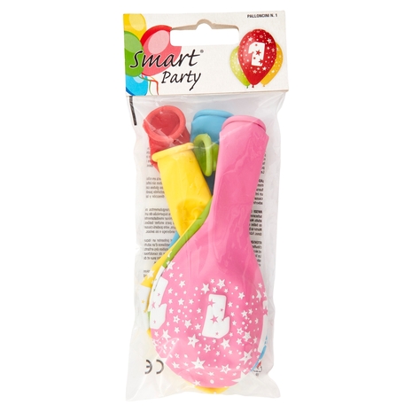 Smart Party Palloncini N.1 5 pz