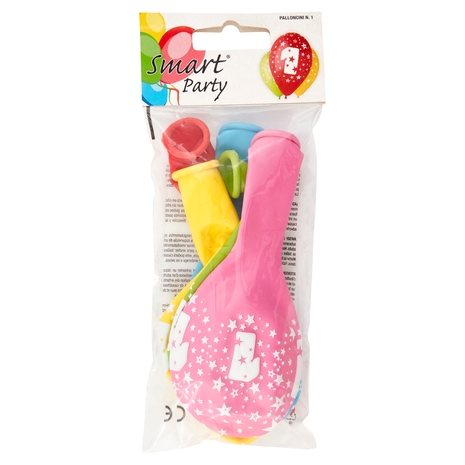 Smart Party Palloncini N.1 5 pz