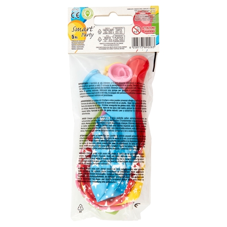 Smart Party Palloncini N.3 5 pz